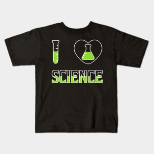 I Love Science Kids T-Shirt